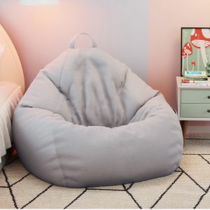 Bean Bag Sofa - Trendy Plush Ultra Soft Bean Bag for Adults, Teens and Kids -  with Removable and Washable Cover, Comes with a FREE footstool