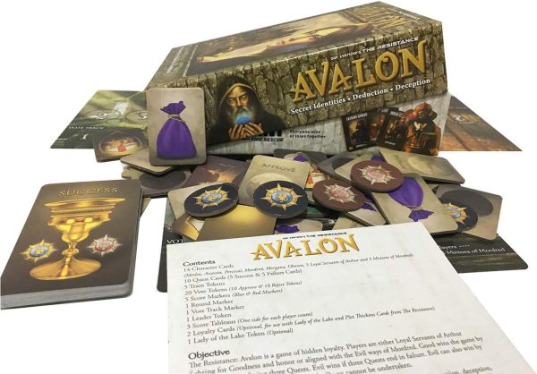 Card Game Sets - The Resistance : Avalon/Coup/The Resistance - 图片 6