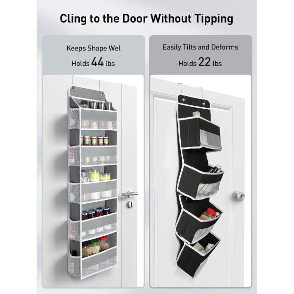 Trendy Over-the-Door Hanging Organizer for Multi-Room Storage - 图片 5