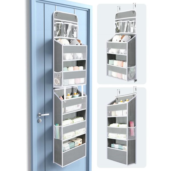 Trendy Over-the-Door Hanging Organizer for Multi-Room Storage - 图片 4