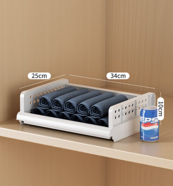Premium Stackable Wardrobe Storage Baskets - Maximize Closet Space and Keep Clothes Organized - 图片 6