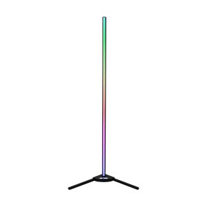 RGB 落地灯，与 Alexa 兼容的智能立灯，带应用程序控制的 RGBIC 卧室灯，适用于客厅、卧室的变色 LED 灯