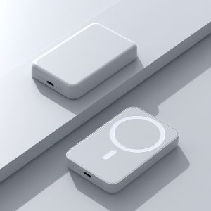 20W Magnetic Wireless Mobile Power Bank – Ultra-Fast, Compact, and Versatile Charging Solution -10000 mAh Wireless & Cable Power Bank  2 in 1, Charges Your Phone In 30 mins