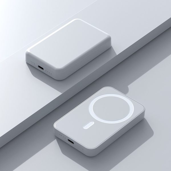 20W Magnetic Wireless Mobile Power Bank – Ultra-Fast, Compact, and Versatile Charging Solution -10000 mAh Wireless & Cable Power Bank  2 in 1, Charges Your Phone In 30 mins - 图片 3