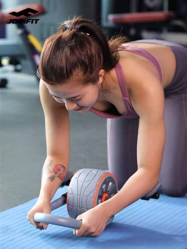 Joinfit Premium Ergonomic Ab Roller with Padded Handles and Wide Wheelbase for Effective Core Workouts - 图片 2
