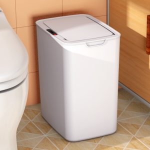 Smart Sensor 14L Trash Can with Touchless Operation and Odor-Sealing Technology
