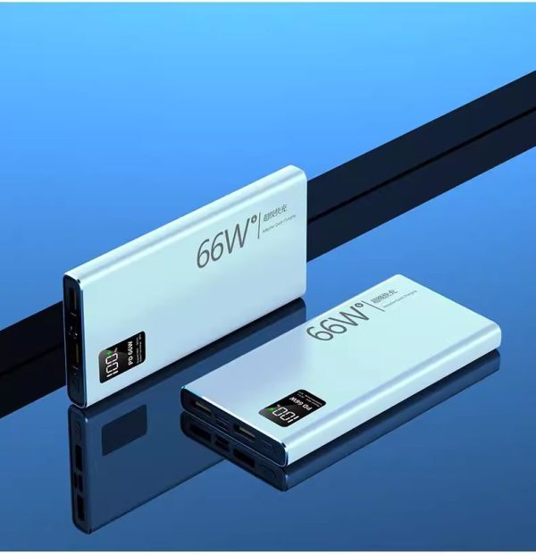 High-Capacity 66W Super Fast Charging Power Bank with Dual USB and Type-C Ports PD 20 W- 20000 mAh - 图片 3