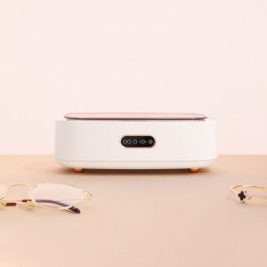 迷你电子便携式家用高频超声波清洁器（带数字计时器） 珠宝手表眼镜清洁器