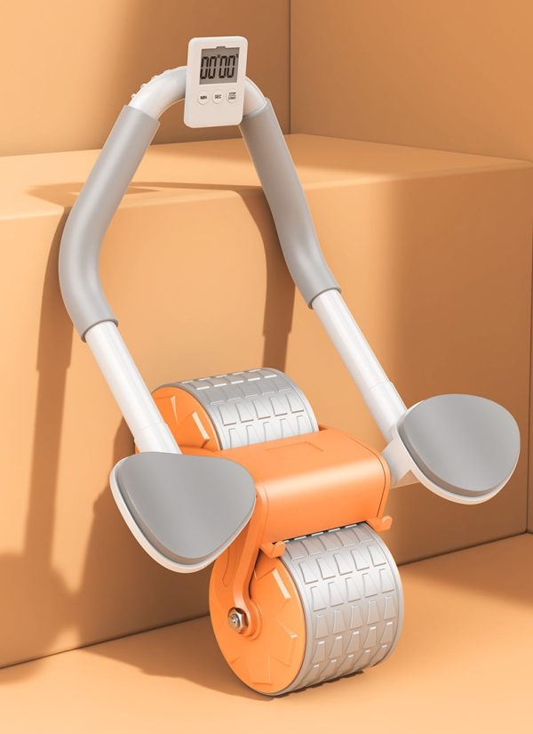 Elbow Support Ab Roller with Automatic Rebound - Home Fitness Equipment for Core and Abs Workout - Available in Three Colors - 图片 6