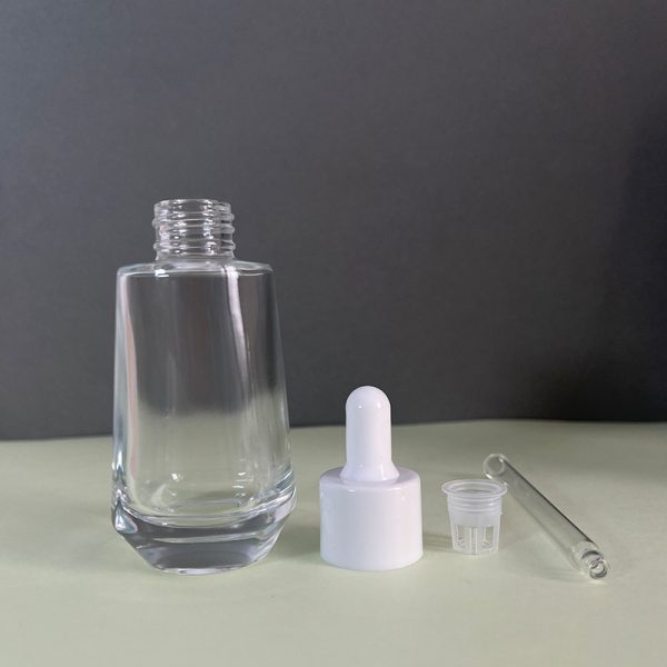 Glass Dropper Bottle for Serums and Cosmetics - Bottles for Lotion and Foundation 40ml - 3 Pack - 图片 4