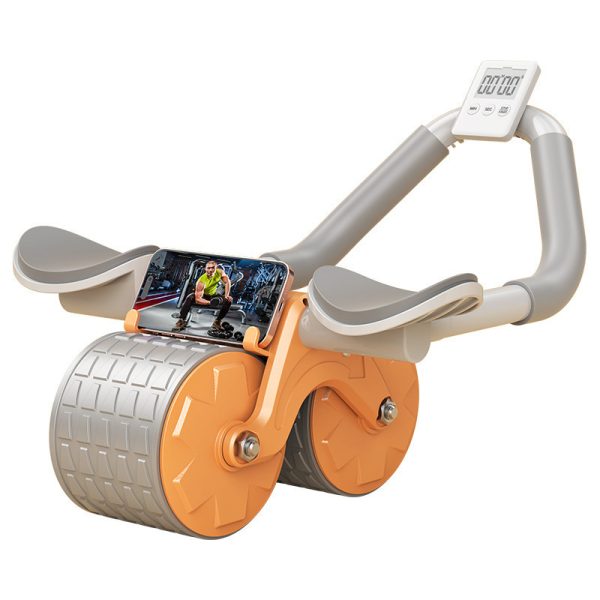 Elbow Support Ab Roller with Automatic Rebound - Home Fitness Equipment for Core and Abs Workout - Available in Three Colors - 图片 8