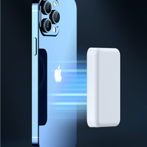 20W Magnetic Wireless Mobile Power Bank – Ultra-Fast, Compact, and Versatile Charging Solution -10000 mAh Wireless & Cable Power Bank  2 in 1, Charges Your Phone In 30 mins