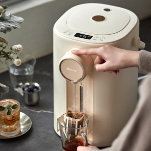 Bear Electric Thermos/Coffee Dispenser - 5L Large Capacity, 11 Temperature Settings, One-Touch Dechlorination, Child Safety Lock, and Night Light Feature