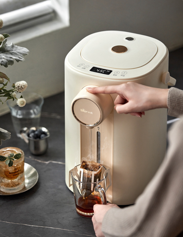 Bear Electric Thermos/Coffee Dispenser - 5L Large Capacity, 11 Temperature Settings, One-Touch Dechlorination, Child Safety Lock, and Night Light Feature - 图片 6