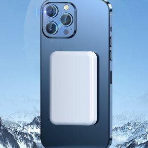 20W Magnetic Wireless Mobile Power Bank – Ultra-Fast, Compact, and Versatile Charging Solution -10000 mAh Wireless & Cable Power Bank  2 in 1, Charges Your Phone In 30 mins