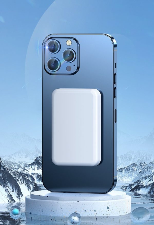 20W Magnetic Wireless Mobile Power Bank – Ultra-Fast, Compact, and Versatile Charging Solution -10000 mAh Wireless & Cable Power Bank  2 in 1, Charges Your Phone In 30 mins - 图片 6