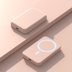 20W Magnetic Wireless Mobile Power Bank – Ultra-Fast, Compact, and Versatile Charging Solution -10000 mAh Wireless & Cable Power Bank  2 in 1, Charges Your Phone In 30 mins