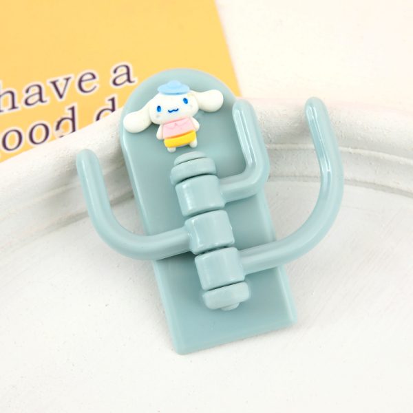 Creative Cute Cartoon Hooks for Living Room, Kitchen, Bathroom - Strong Adhesive Wall Hooks, No Drilling Needed, Pack of Four - 图片 7