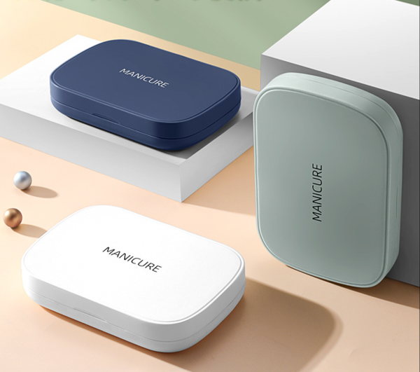 Manicure Compact and Complete Nail Care Kit with Durable Stainless Steel Tools and Ergonomic Design - 图片 2
