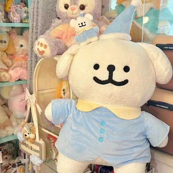 Korea Maltese line puppy doll pajamas plush toys birthday gift Valentine's Day pillow rag dolls - 图片 3