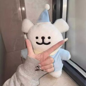 韩国马尔济斯系小狗玩偶睡衣毛绒玩具生日礼物情人节抱枕布娃娃