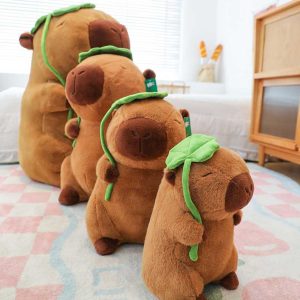 Capybara Plush, Cute Plush Cartoon Capybara Rodent Plush Toy Capybara Stuffed Animal Realistic Capybara Plush Doll Toy