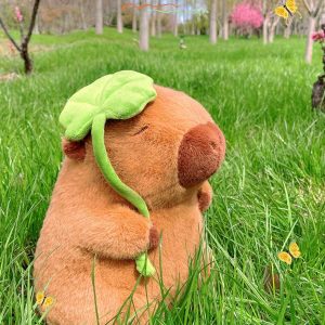Capybara Plush, Cute Plush Cartoon Capybara Rodent Plush Toy Capybara Stuffed Animal Realistic Capybara Plush Doll Toy
