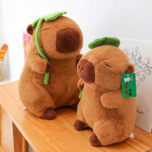 Capybara Plush, Cute Plush Cartoon Capybara Rodent Plush Toy Capybara Stuffed Animal Realistic Capybara Plush Doll Toy