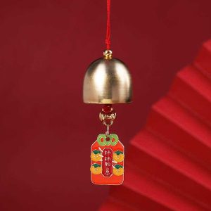 Alloy wind chime blessings students graduation season gifts creative metal bell hanging class friends send gifts