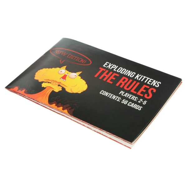 Exploding Kittens Original Edition - Hilarious Games for Family Game Night - Funny Card Games for Ages 7 and Up - 56 Cards - 图片 3