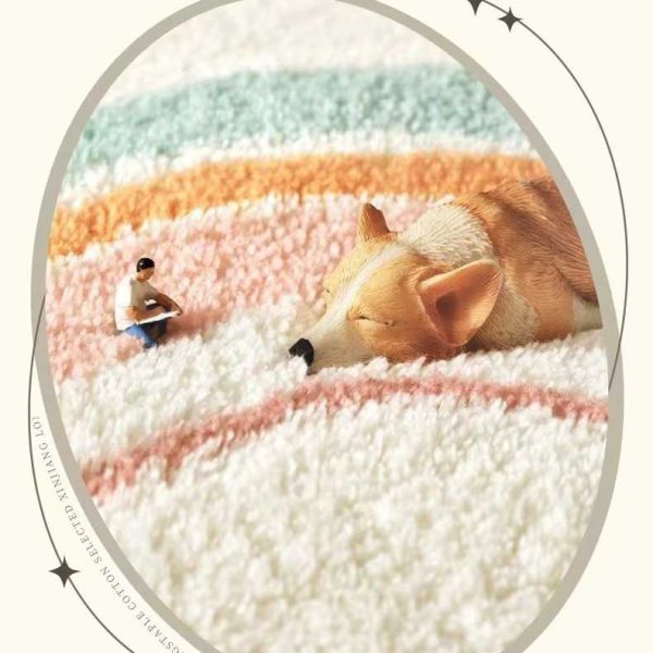 Crayon Shin-chan Rug Cute Anime Carpet Cute Rugs for Bedroom Aesthetic Soft Carpet Decorative Rug for Indoor - 图片 4
