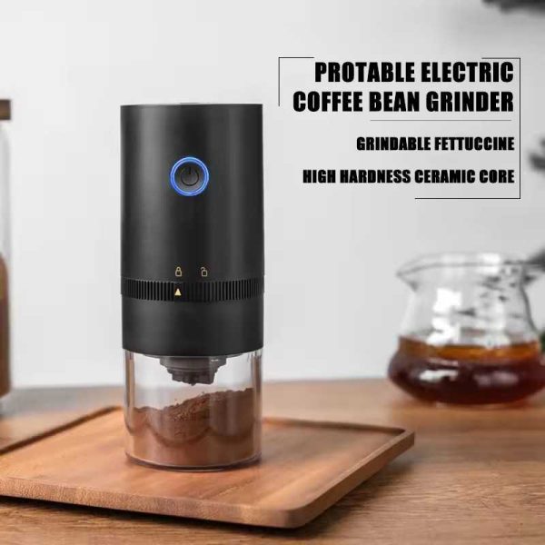 Electric Automatic Coffee Grinder Set Rechargeable with USB Coffee Beans Grinder Machine for Kitchen tools - 图片 8