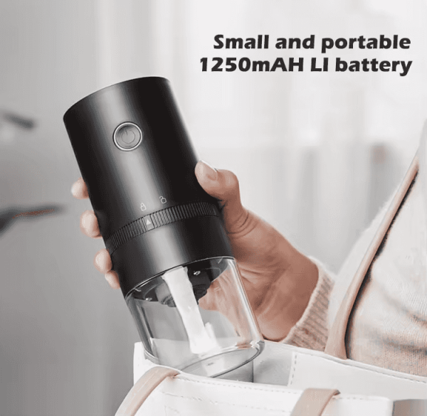 Electric Automatic Coffee Grinder Set Rechargeable with USB Coffee Beans Grinder Machine for Kitchen tools - 图片 6