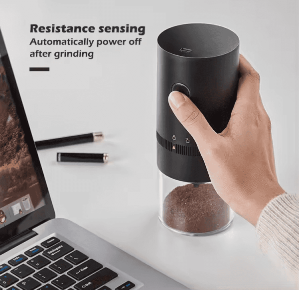 Electric Automatic Coffee Grinder Set Rechargeable with USB Coffee Beans Grinder Machine for Kitchen tools - 图片 3