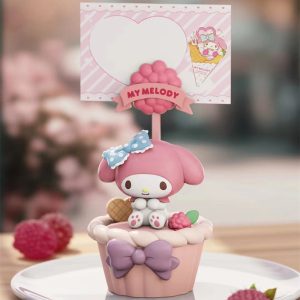官方授权的 Sanrio 角色甜点便签夹公仔 - My Melody、Cinnamoroll、Pompompurin、Kuromi、Pochacco 和 Hello Kitty