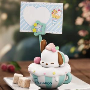 官方授权的 Sanrio 角色甜点便签夹公仔 - My Melody、Cinnamoroll、Pompompurin、Kuromi、Pochacco 和 Hello Kitty