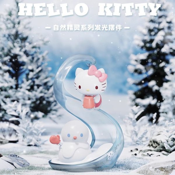 Officially Licensed Sanrio Characters Natural Spirit Series Light-Up Figurines - My Melody, Cinnamoroll, Kuromi & More - 图片 4