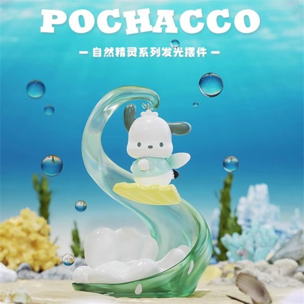 Officially Licensed Sanrio Characters Natural Spirit Series Light-Up Figurines - My Melody, Cinnamoroll, Kuromi & More - 图片 2