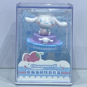 Officially Licensed Sanrio Characters Strawberry Cake Surprise Box - Collectible Figurines Features 6 Characters
