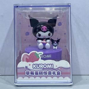 Officially Licensed Sanrio Characters Strawberry Cake Surprise Box - Collectible Figurines Features 6 Characters