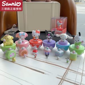 Officially Licensed Sanrio Characters Strawberry Cake Surprise Box - Collectible Figurines Features 6 Characters