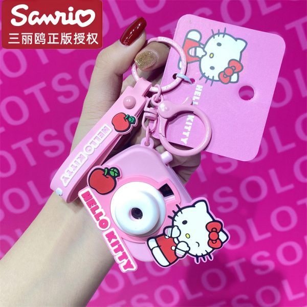 Officially Licensed Sanrio Characters Series Hand Strap - Cute Mini Camera Keychain with Functional Projection - 图片 6