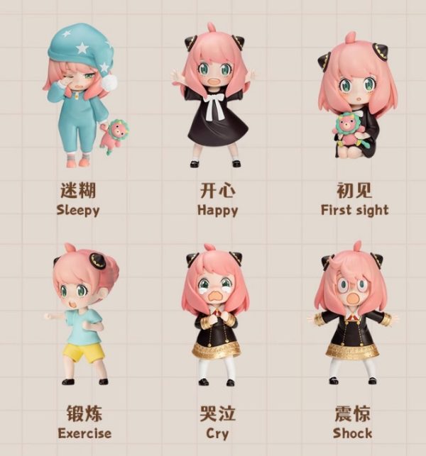 Pop Mart SPY×FAMILY Anya's Daily Life Series Collectible Figures Blindbox - 图片 6