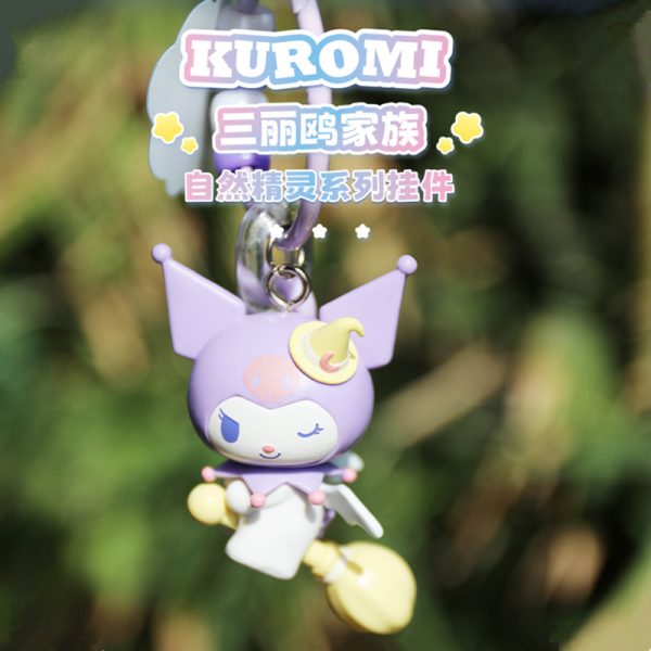 Officially Licensed Sanrio Characters Nature Spirit Series Keychain Set - Authentic and Adorable Sanrio Keychains