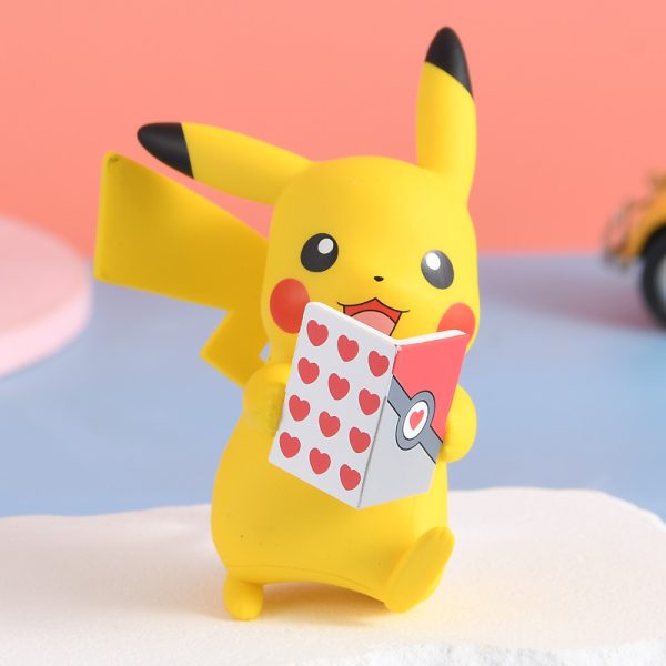 Officially Licensed Pikachu Valentine's Day Special Edition Collectible Figurines - 图片 2