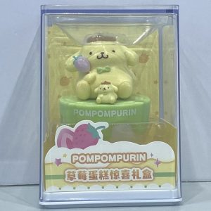 Officially Licensed Sanrio Characters Strawberry Cake Surprise Box - Collectible Figurines Features 6 Characters