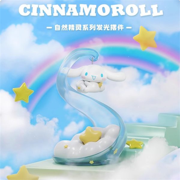Officially Licensed Sanrio Characters Natural Spirit Series Light-Up Figurines - My Melody, Cinnamoroll, Kuromi & More - 图片 9