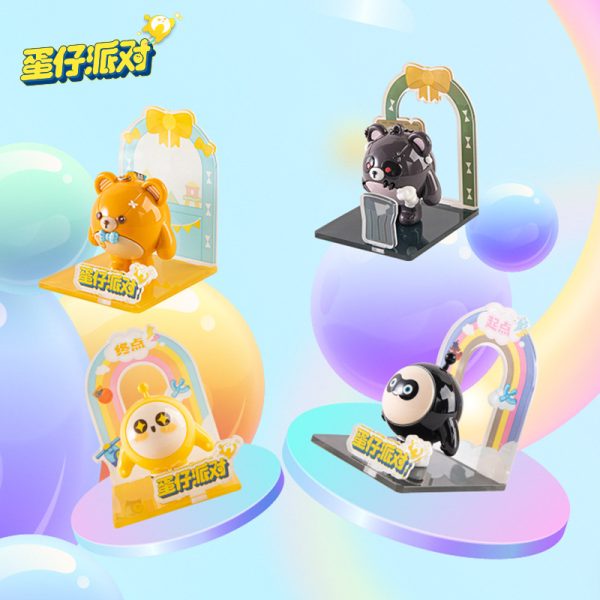 Officially Licensed Eggy Party Action Figurines Collectibles - Cute Display Toys