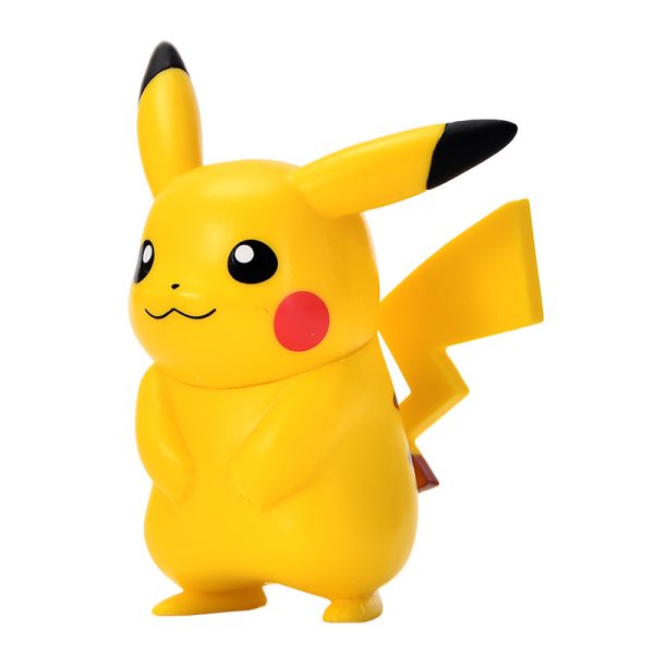 Officially Licensed Pokémon Character Figurine Set - Adorable Pikachu, Psyduck, and More - Perfect for Home decor and Cars - 图片 5