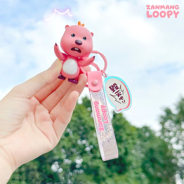 ZanMang Loopy Keychain Series - Cute Cartoon Animal Bag Charm - 图片 4